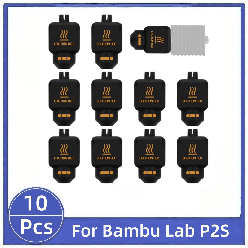 10Pcs Black Silicone Sock for  - 3D Printing Bambu Lab review and price