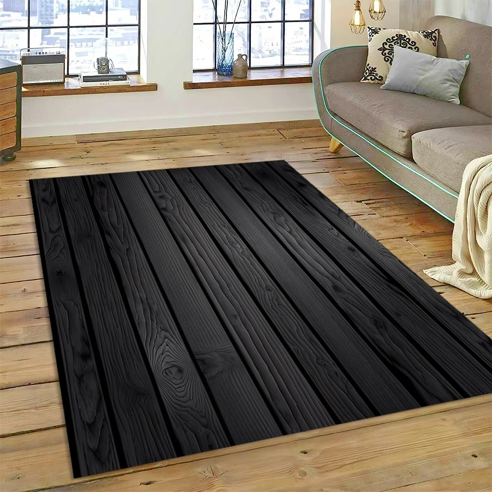 Color 3D Wood Grain Lines Rug  - 3D Printing Online Service review and price