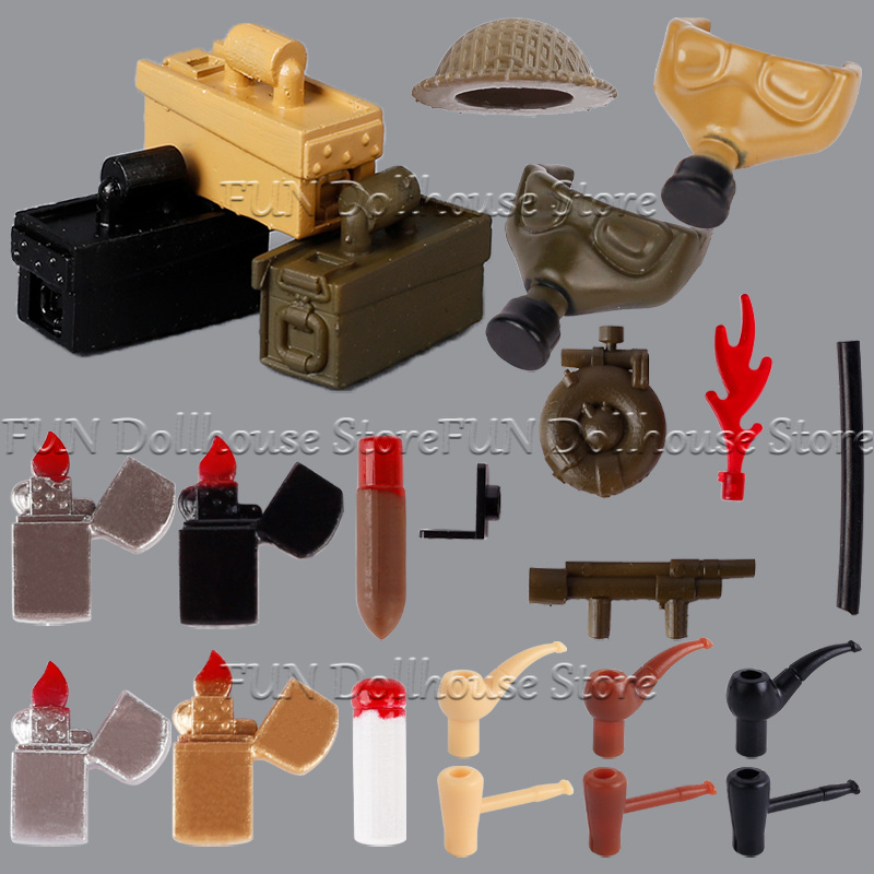 WW2 British Military Soldiers  - 3D Printing Lego Bricks review and price