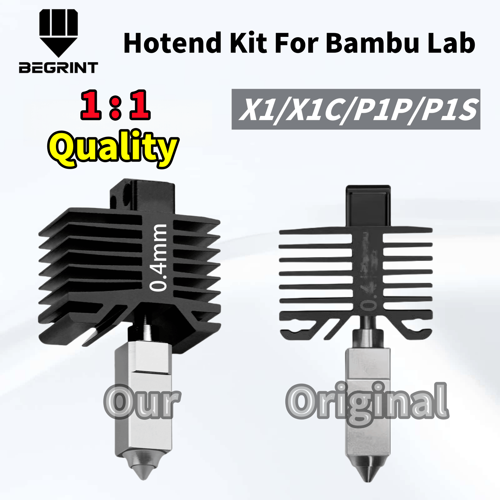 For Bambu Lab X1C/P1P/P1S Hard - 3D Printing Bambu Lab review and price